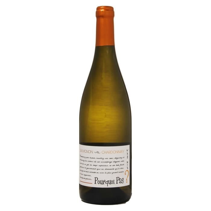 POURQUOI PAS ? Sauvignon - Chardonnay 2018 IGP Val de loire - Vin Blanc