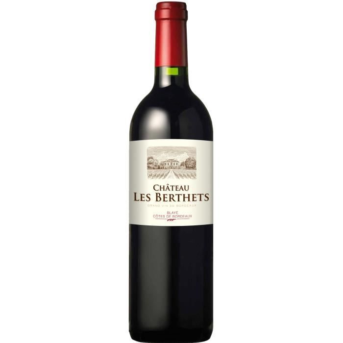 Château Les Berthets 2019 Blaye - Vin rouge de Bordeaux