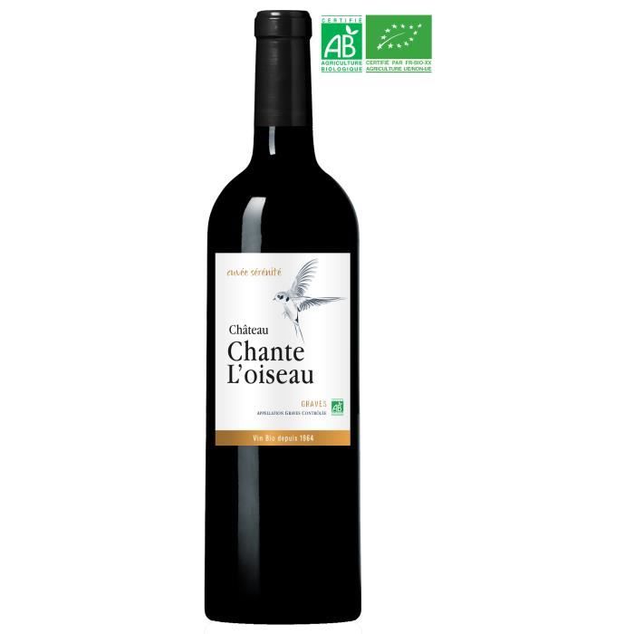 Château Chante l'Oiseau Cuvée Sérénité 2019 Graves - Vin rouge de Bordeaux