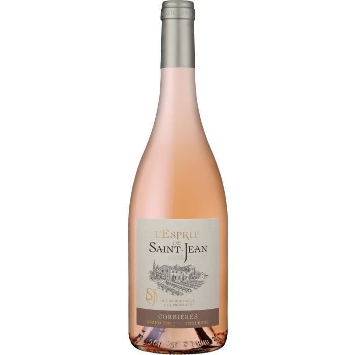 L'Esprit de Saint-Jean 2019 Corbières - Vin rosé de Languedoc