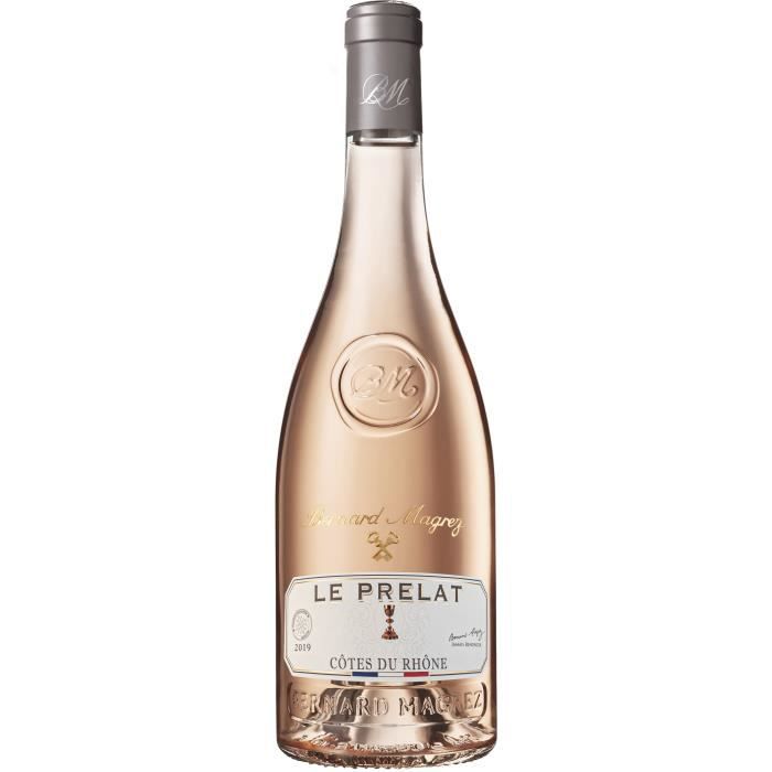 Bernard Magrez Le Prelat 2019 Côtes du Rhône Villages - Vin rosé de la Vallée du Rhône