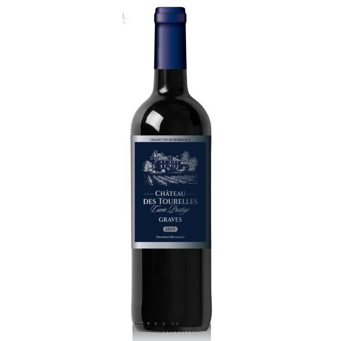 Château des Tourelles 2019 Graves - Vin rouge de Bordeaux