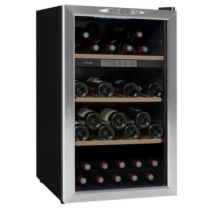 CLIMADIFF CLS50 - Cave à vin de service - 52 bouteilles - Pose libre - Classe B - L 49,5 x H 84,8 cm