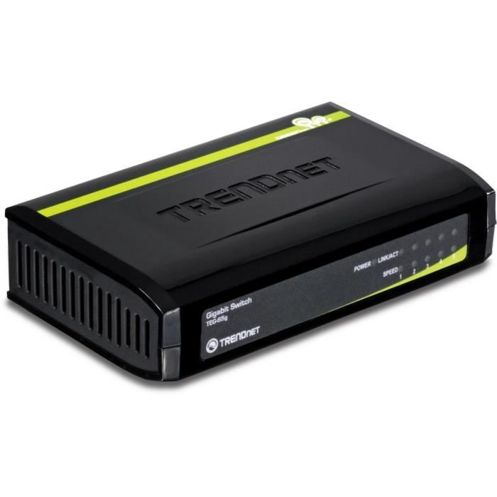 Trendnet switch 5 ports Gigabit TEG-S5g