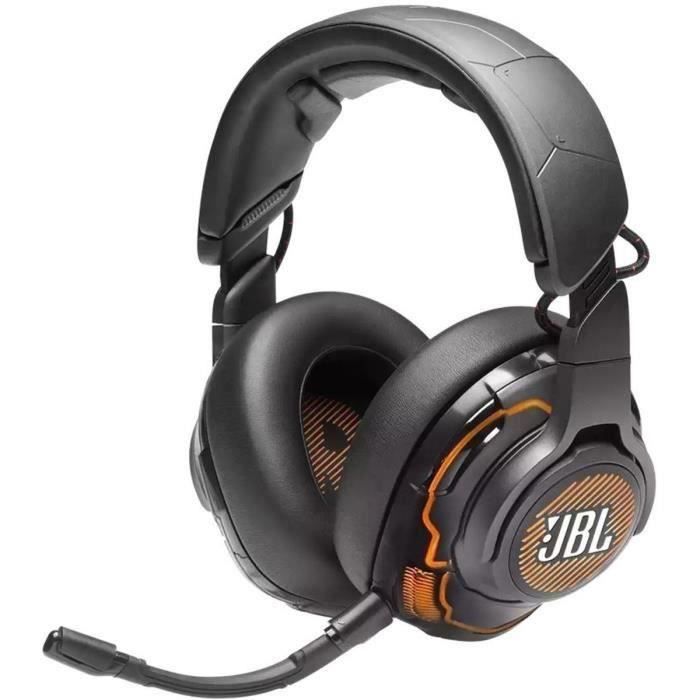 Casque-Micro Gaming Filaire Pro - JBL - Quantum One - Avec head-tracking - Noir - Multi-Plateforme
