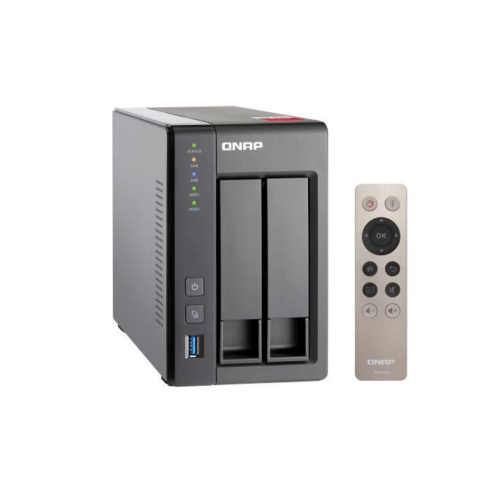 QNAP NAS 2 baies TS-251+ 8Go