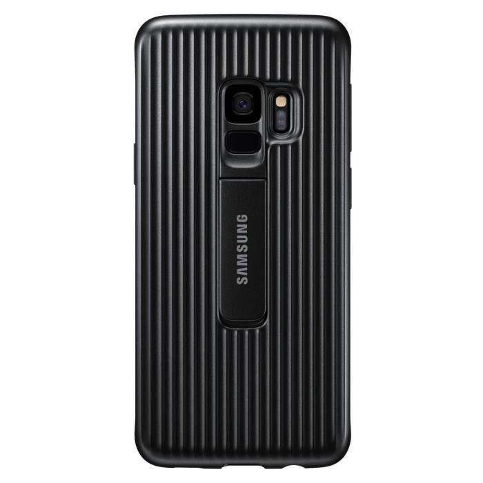 Coque Smartphone Samsung Coque Renforcee Pour Galaxy S9 Noir