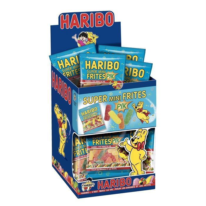 HARIBO Frites 30 Mini Sachets