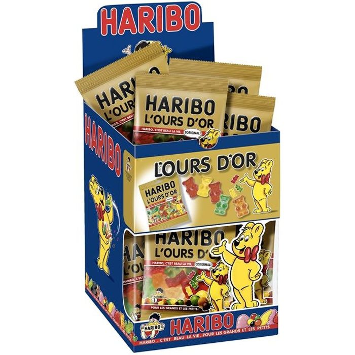 HARIBO L'Ours d'Or 30 Mini Sachets