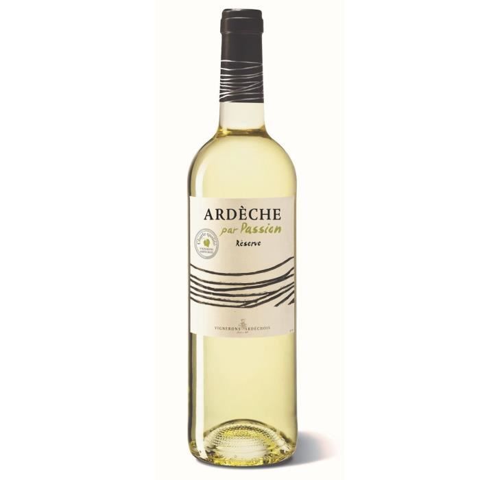 Ardèche par Passion Vignerons Ardéchois 2018 Côteaux de l'Ardèche - Vin blanc de la Vallée du Rhône