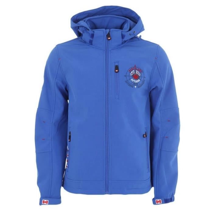 NORTHLAND Veste Softshell Polaire Sybis bleu - Homme