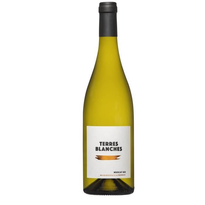 Terres Blanches Muscat sec Vin blanc d'Alsace 75 cl