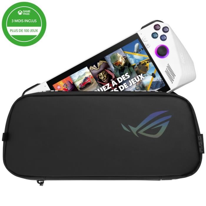 Console ASUS ROG Ally + Étui de transport | 7  FHD Tactile - AMD Ryzen Z1 Extreme - RAM 16Go - 512Go SSD - Windows 11
