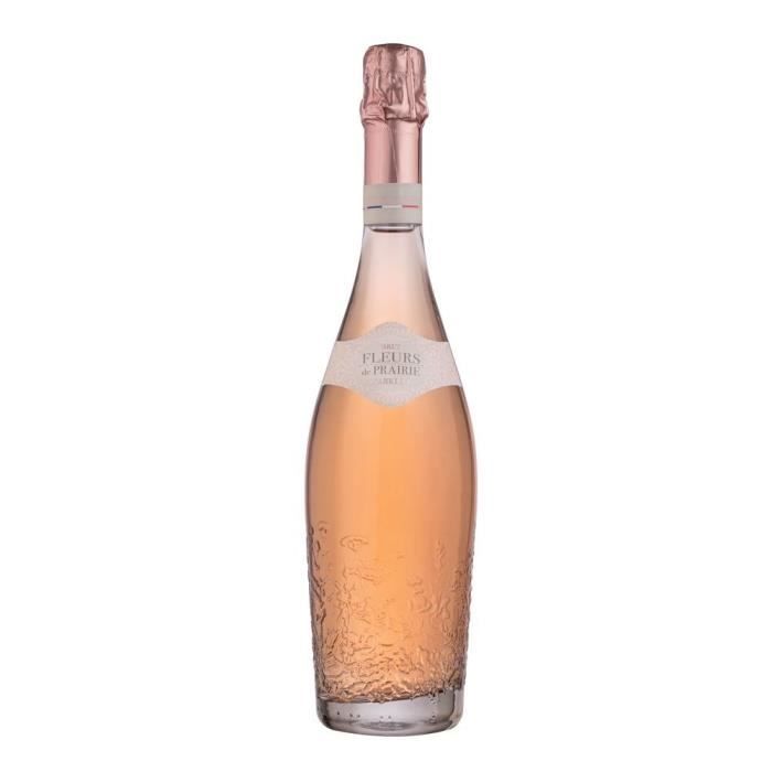 Fleurs de Prairie Vin Mousseux Brut Rosé 75 cl