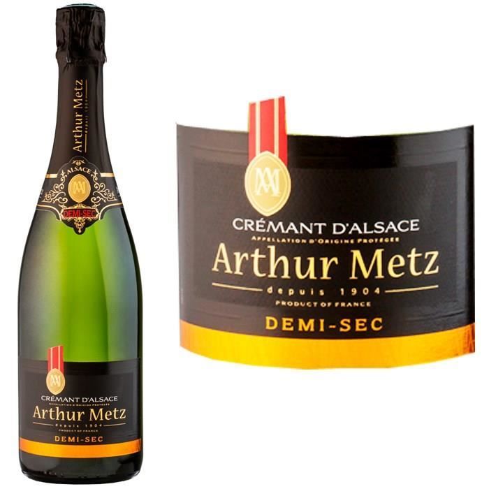 Arthur Metz demi-sec - Crémant d'Alsace