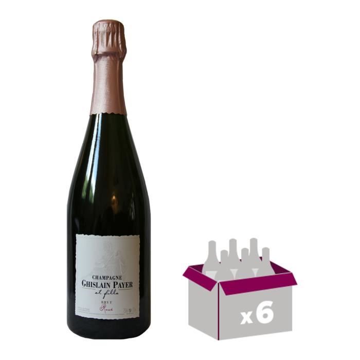 GHISLAIN PAYER & FILLE Champagne - Brut - Rosé - 75 cl x 6