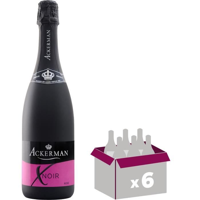 Ackerman Vin Effervescent X Noir Rosé 75cl
