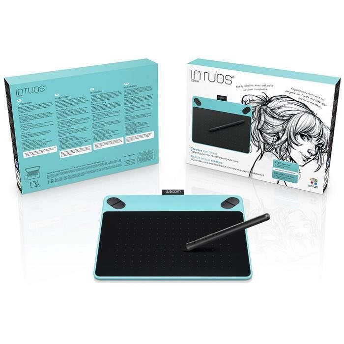 Wacom Tablette Graphique Intuos Draw Blue Pen Only Small