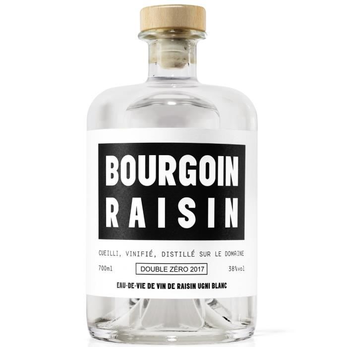 Bourgoin Raisin - Eau-de-vie de vin de raisin Ugni Blanc - 38,0 % Vol. - 70 cl