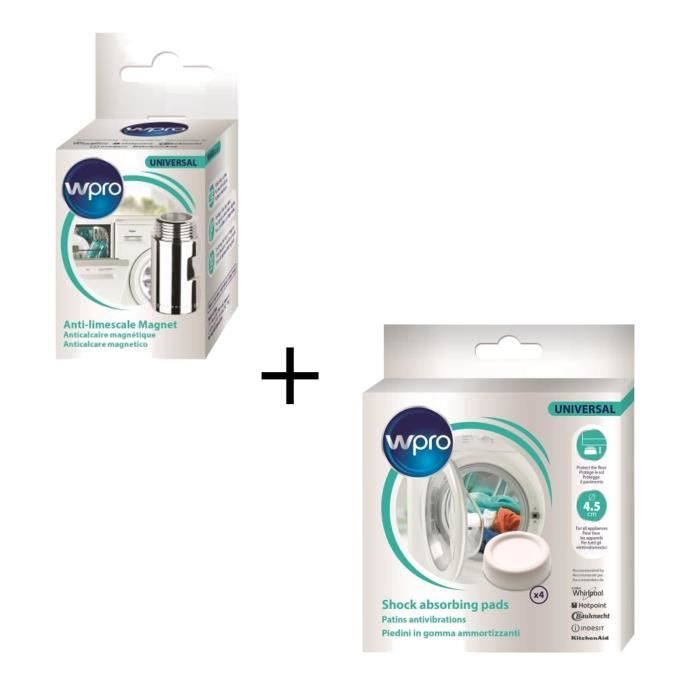WPRO Anti-calcaire + patins vibrations
