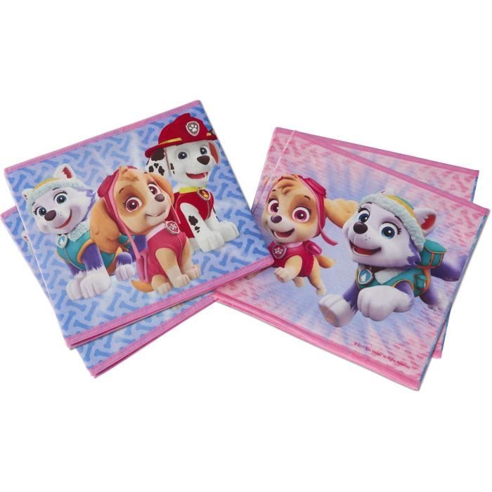 PAT'PATROUILLE Cubes de rangement pour jouets - Fille