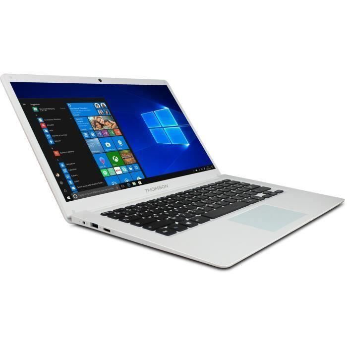 THOMSON PC Portable - NEO14A-4WH64 - 14,1- HD - INTEL Atom X5-E8000 - RAM 4Go - Stockage 64Go eMMC - Windows 10