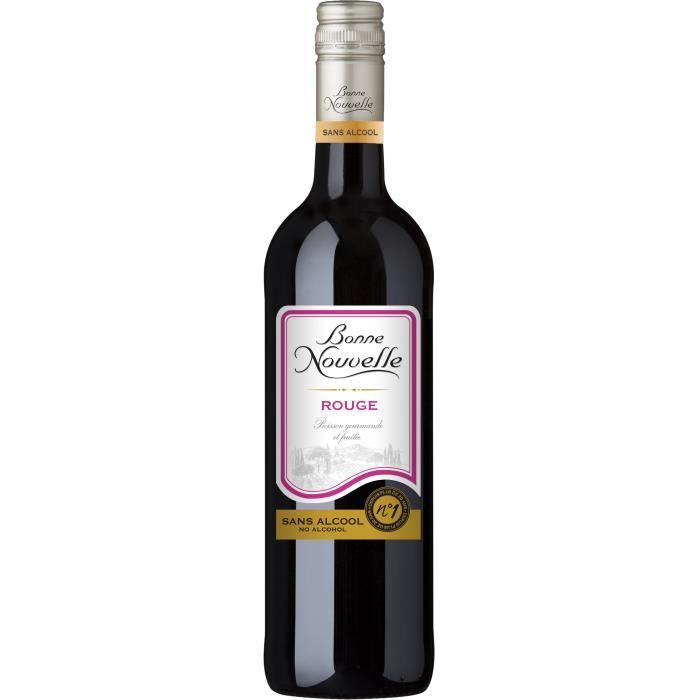 Bonne Nouvelle - Classique - Rouge - Boisson à Base de Raisin - Sans Alcool