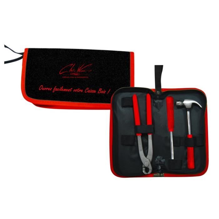 Kit d'ouverture caisse bois