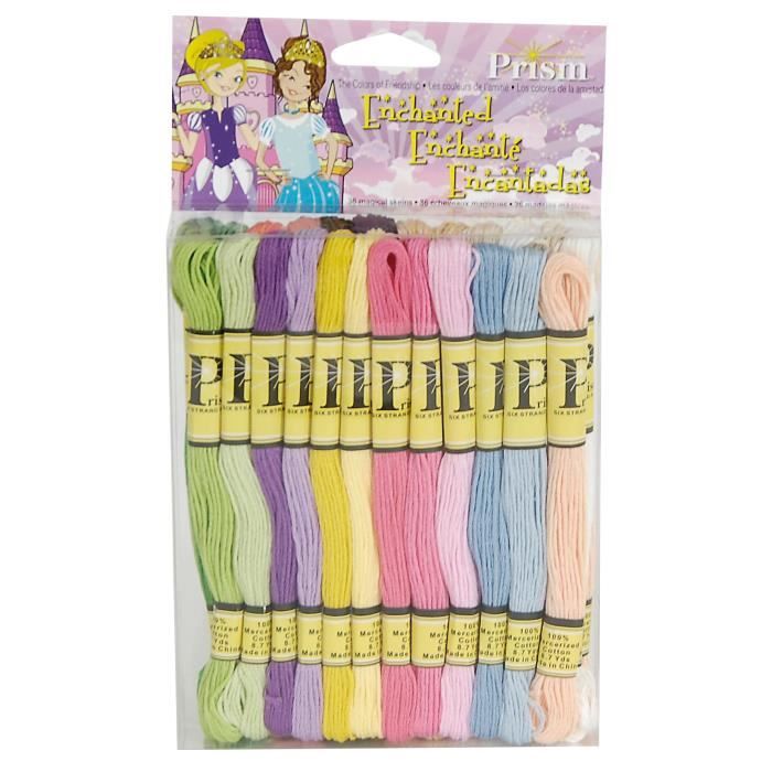 DMC 36 Echevettes Mouline Pastel
