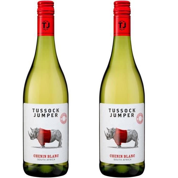 2ème à -50% - Tussock Jumper 2019 Chenin - Vin blanc d'Afrique du Sud