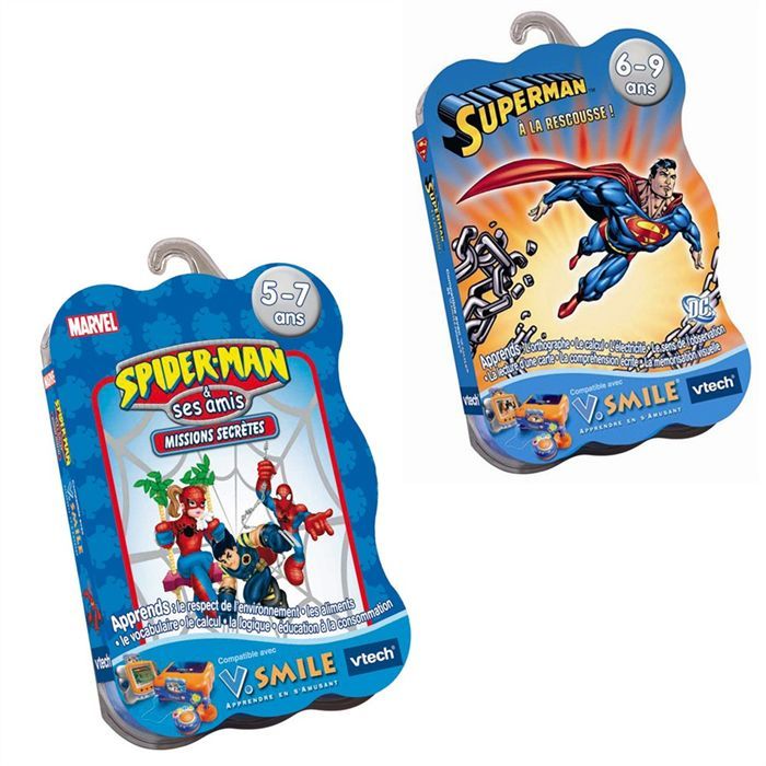 Vtech Pack de 2 Jeux VSmile