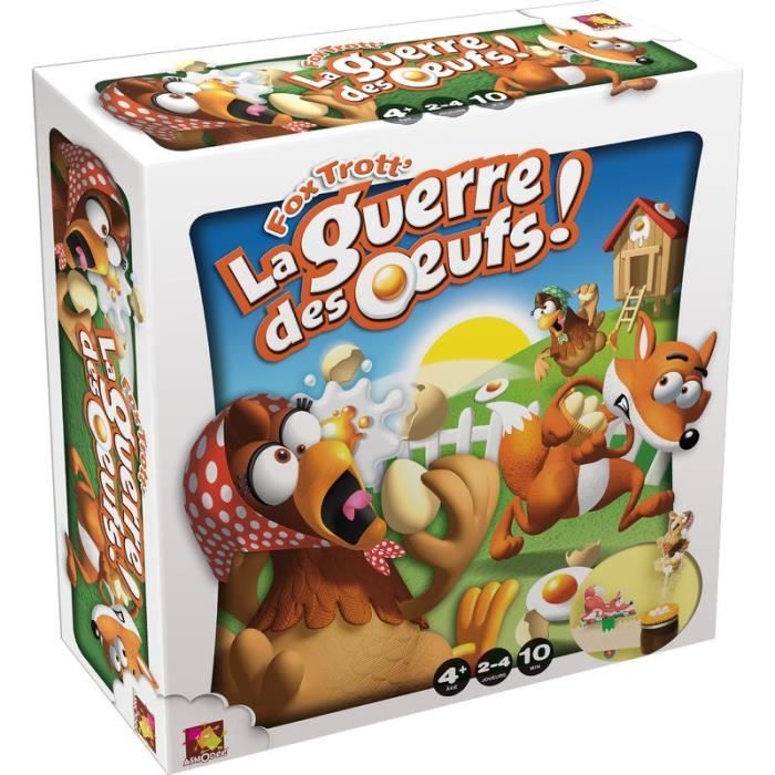 ASMODEE Fox Trott La guerre des œufs Jeu société