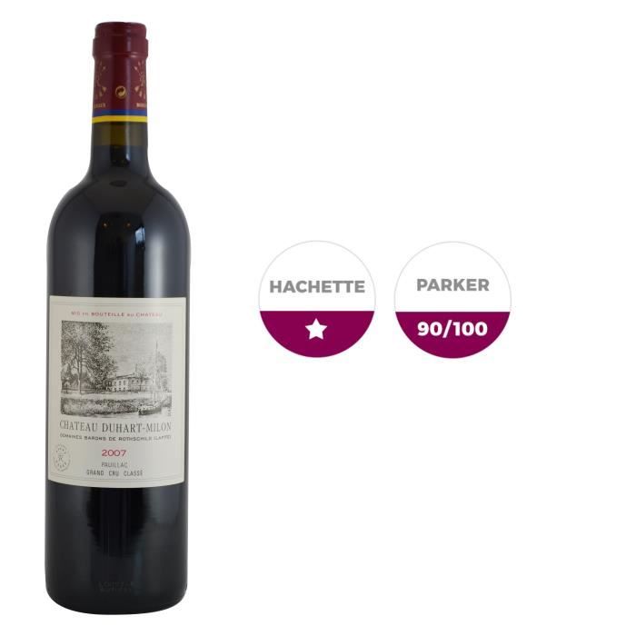 Château Duhart Milon 2007 Pauillac Grand Cru - Vin rouge de Bordeaux