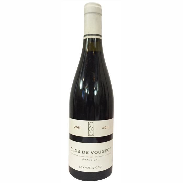 Domaine Leymarie-Ceci Clos Vougeot 2011 Vougeot Grand Cru - Vin rouge de Bourgogne