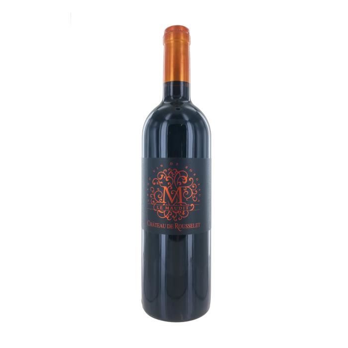 M le Maudit Château De Rousselet 2013 Côtes de Bourg - Vin rouge de Bordeaux