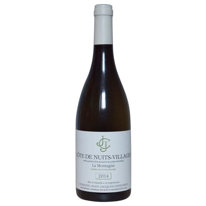 Domaine Jean Jacques Confuron 2014 Côtes de Nuits-Villages La Montagne - Vin blanc de Bourgogne