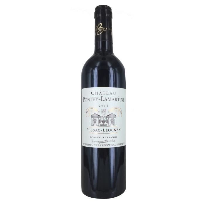 Château Pontet-Lamartine 2014 Pessac Léognan - Vin rouge de Bordeaux