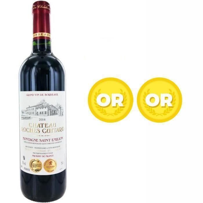 Château Roches Guitard Montagne 2014 Montagnes Saint-Emilion - Vin rouge de Bordeaux