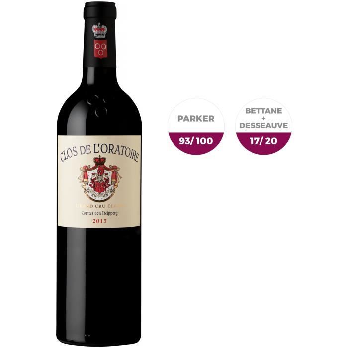 Clos de L'Oratoire 2015 Saint-Emilion Grand Cru - Vin Rouge - 75 cl