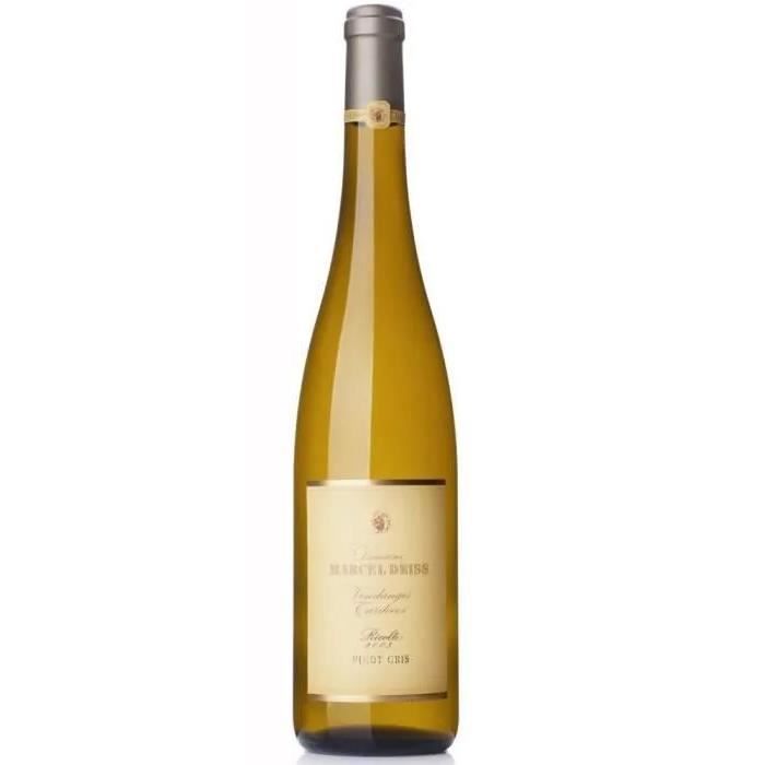 Domaine Deiss 2015 Pinot Gris Vendanges Tardives - Vin blanc d'Alsace - 50 cl