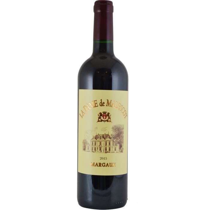 La Dame de Malescot 2015 Margaux - Vin rouge de Bordeaux