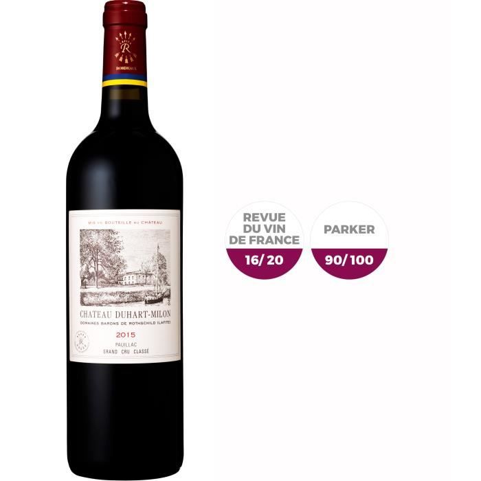 Château Duhart-Milon Rothschild 2015 Pauillac 2015 - Vin rouge de Bordeaux
