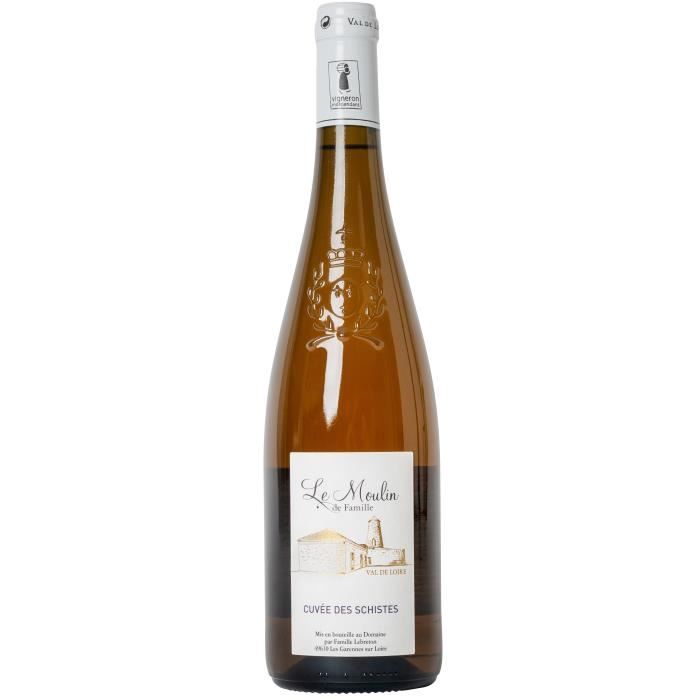 Le Moulin de Famille Cuvée des Schistes 2015 Coteaux de l'Aubance - Vin blanc de Loire