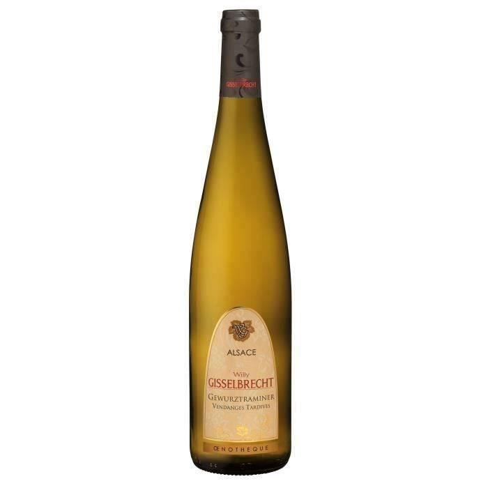 Gisselbrecht 2017 Gewürztraminer Vendanges Tardives - Vin blanc d'Alsace