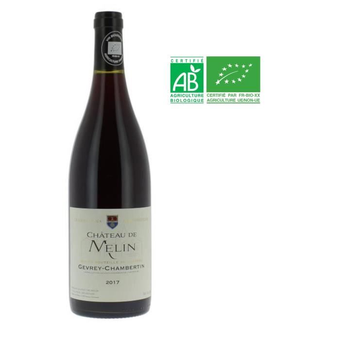 Château de Melin 2017 Gevrey-Chambertin - Vin rouge de Bourgogne BIO