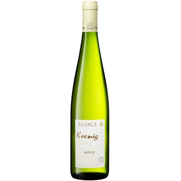 KOENIG Muscat 2017 Grand Vin d'Alsace Casher - Vin blanc d'Alsace
