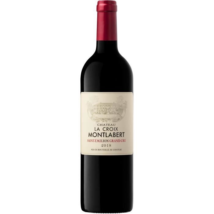 Château La Croix Montlabert 2018 Saint-Emilion Grand Cru - Vin rouge de Bordeaux