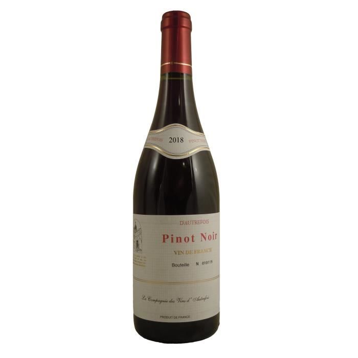 Pinot Noir d'Autrefois 2018 Vin de France