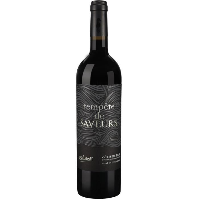 Les Caves Richemer Tempête des Saveurs 2018 Côtes de Thau - Vin rouge de Languedoc