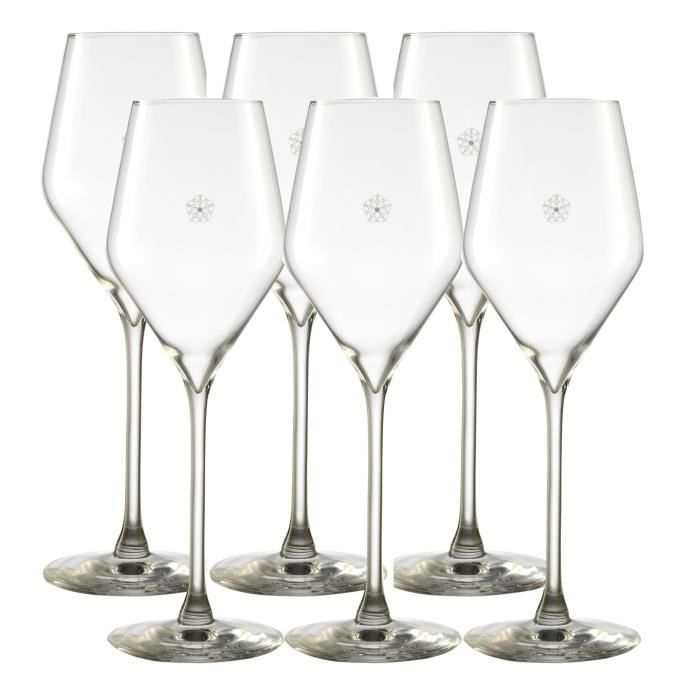 Flutes 18,5cl Nicolas Feuillatte (par 6)